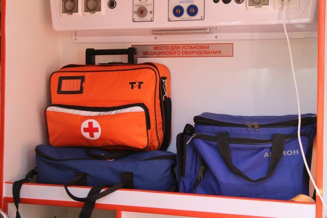 В Тульской области медики добираются до пациентов подтопленных территорий на вертолете