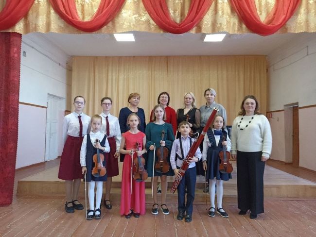 В Бородинской детской музыкальной школе состоялся концерт