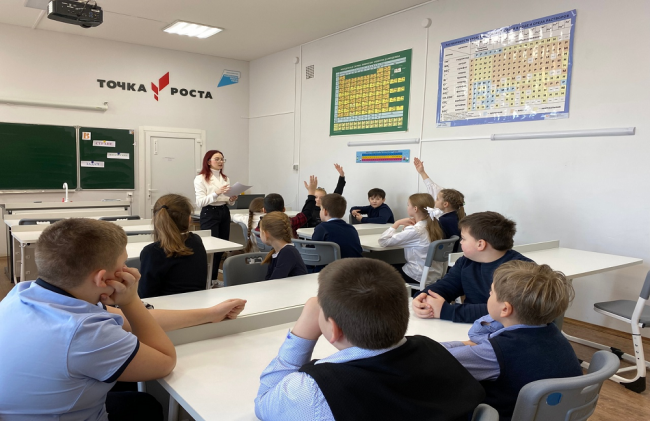 Учащиеся Липковской школы погрузились в мир логики