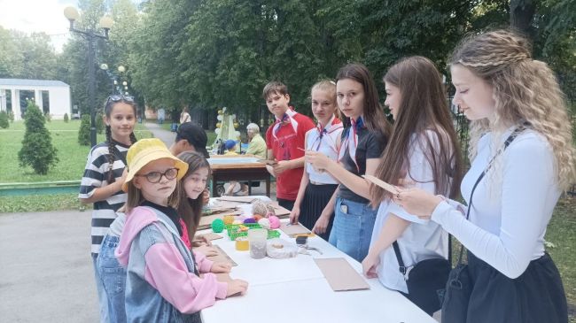 Активисты-волонтёры Бородинского отряда «Добрые сердца» организовали и провели мастер-класс по изготовлению оберега