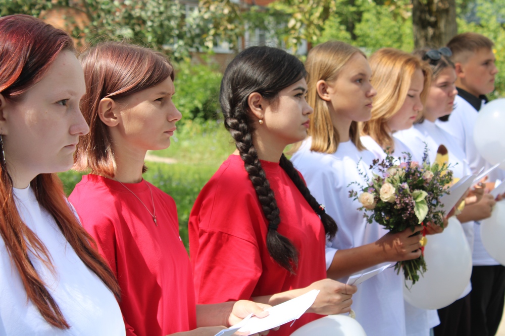 Митинг в память о погибших детях Донбасса прошёл в Киреевске