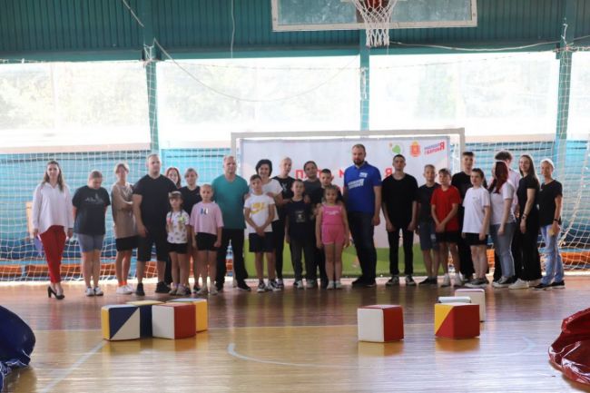Жители Киреевского района проявили командный дух на семейных состязаниях