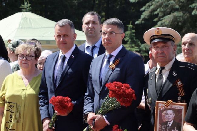 В Белевском районе захоронили останки воинов, погибших в годы Великой Отечественной войны