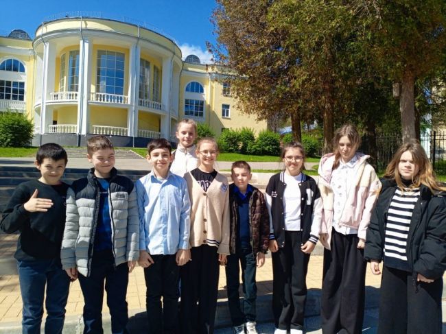 В Липковской школе № 2 прошел урок-практикум по ориентированию на местности