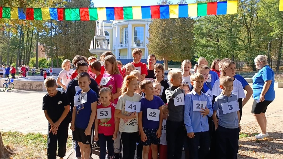 Липковские дошкольники бегут за победу