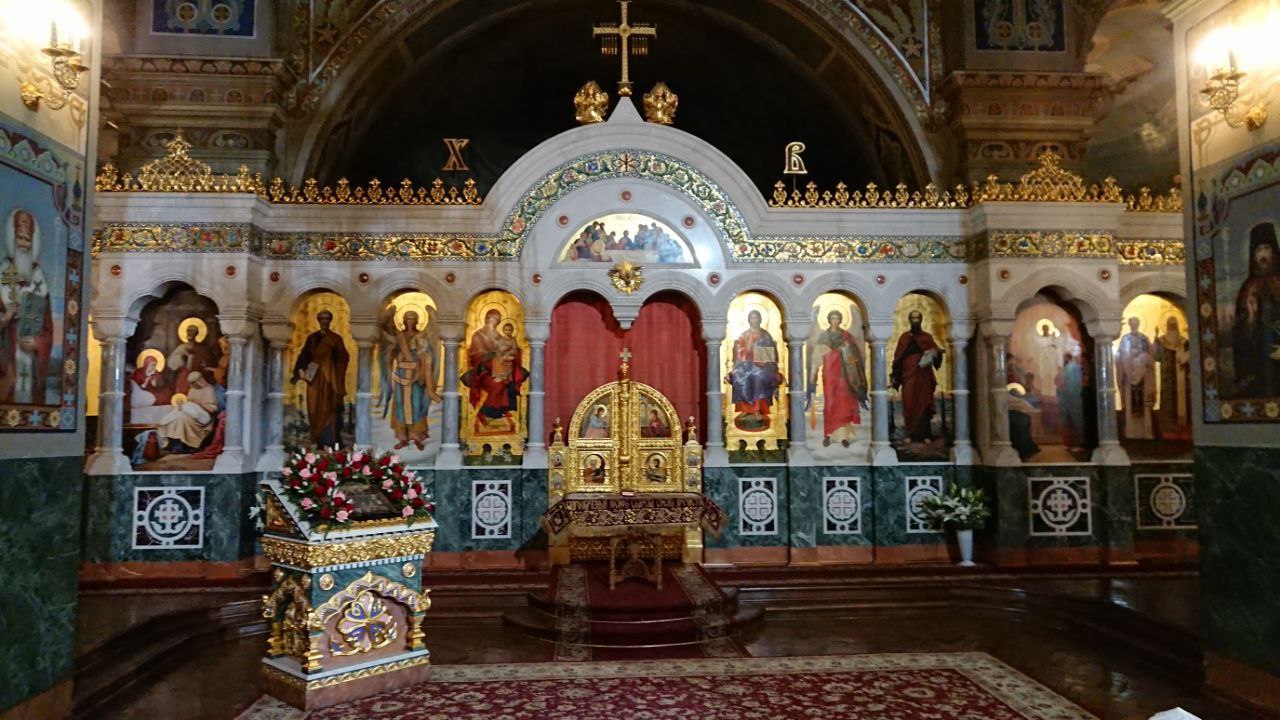 Прямая трансляция Пасхального богослужения из Успенского кафедрального собора Тулы