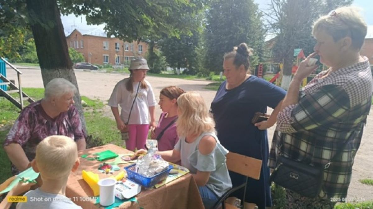 В Приупском мастер-класс прошёл на свежем воздухе В Приупском мастер-класс прошёл на свежем воздухе