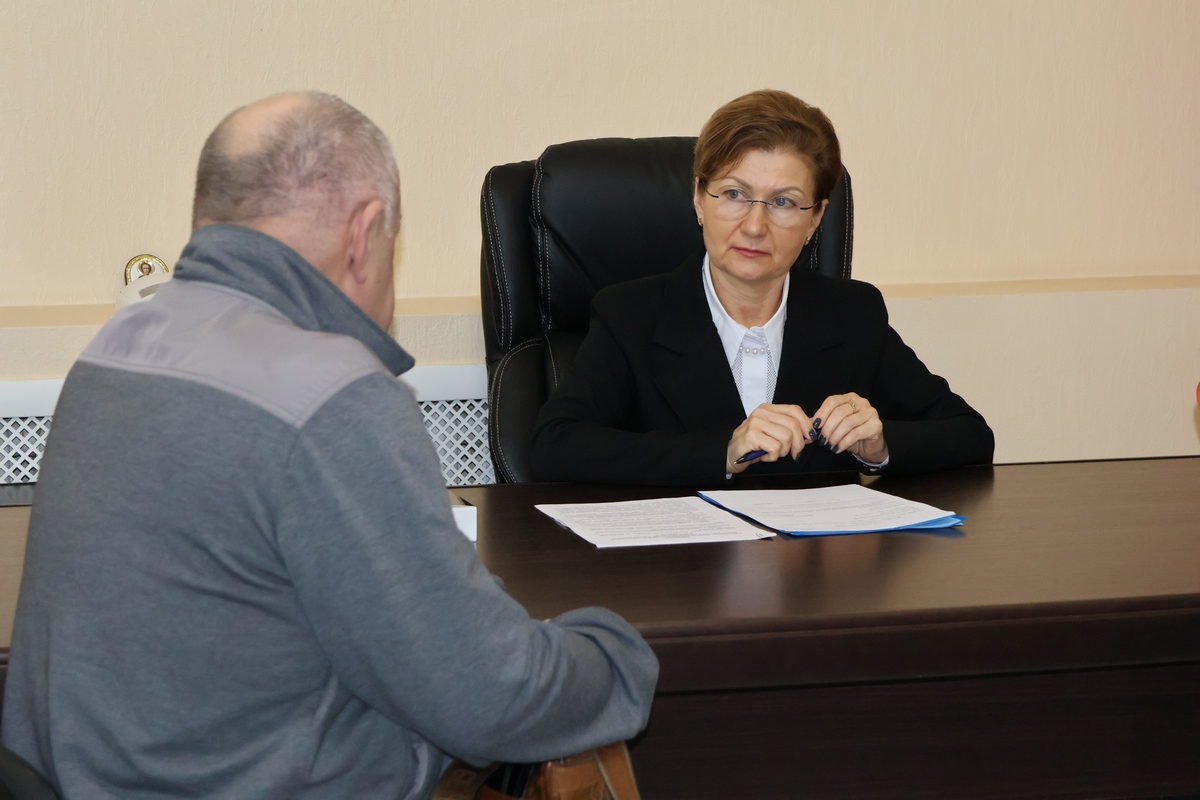 Марина Левина провела приём киреевчан Марина Левина провела приём киреевчан