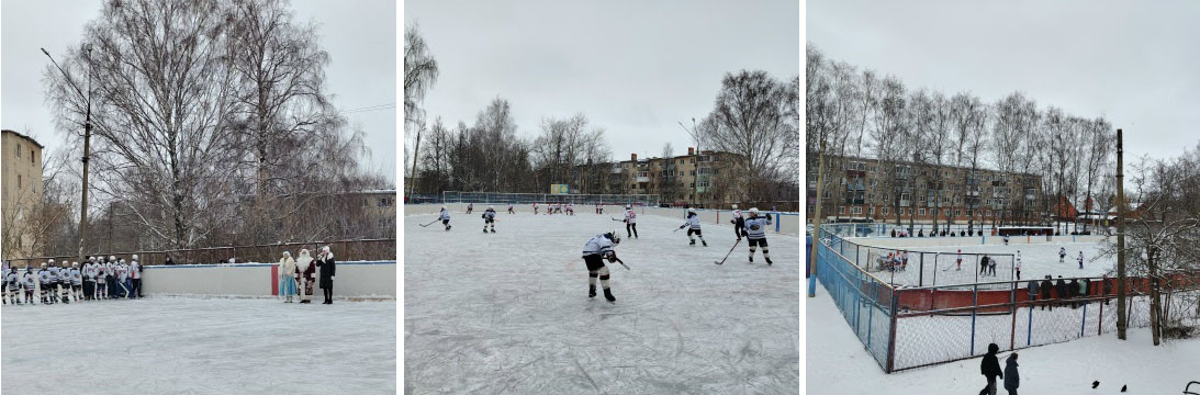 В Шварцевском прошёл хоккейный турнир на Кубок Деда Мороза