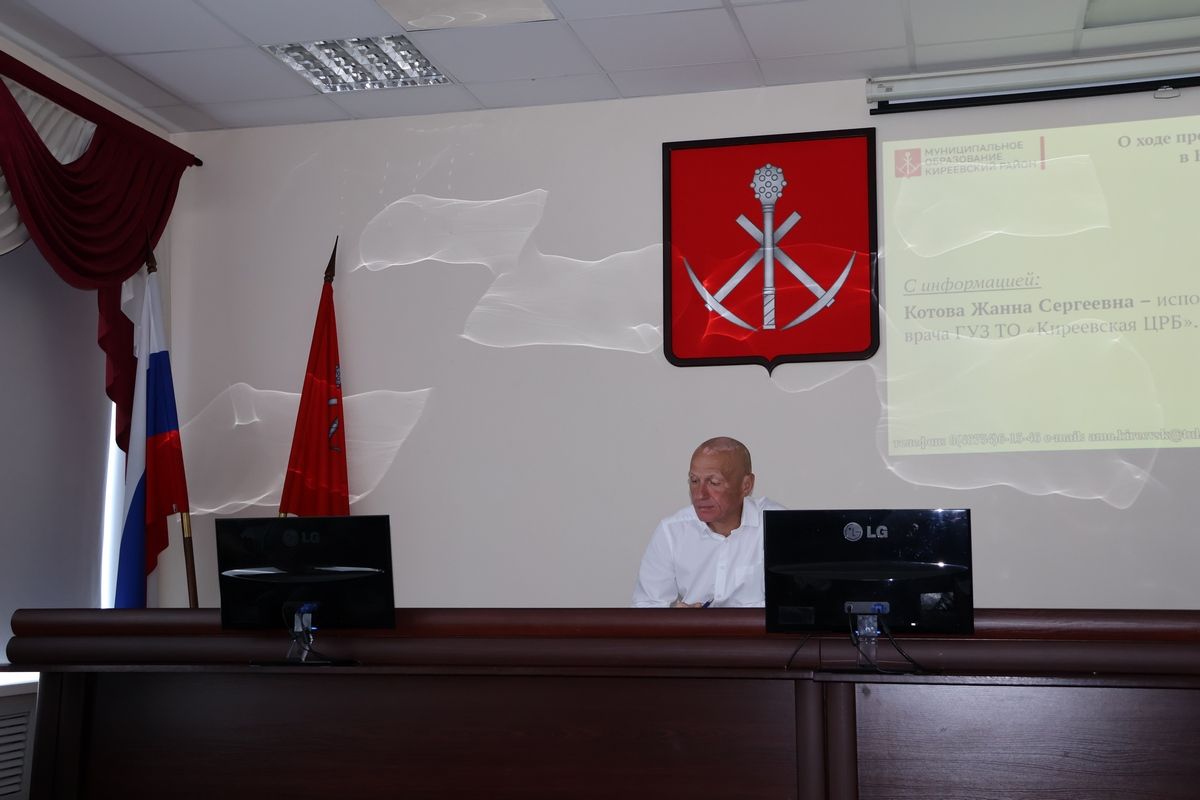 Вопросы порядка во дворах вновь обсудили в администрации Киреевского района