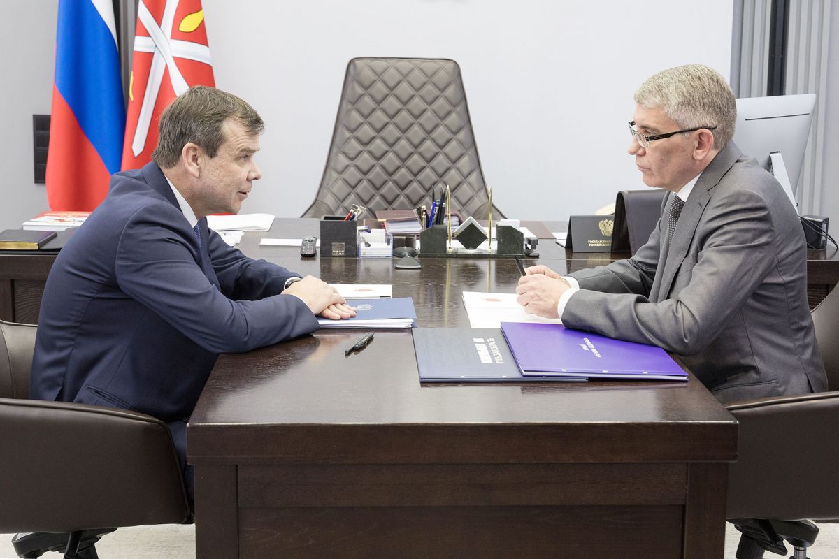 Дмитрий Миляев поблагодарил  замминистра культуры РФ  за поддержку