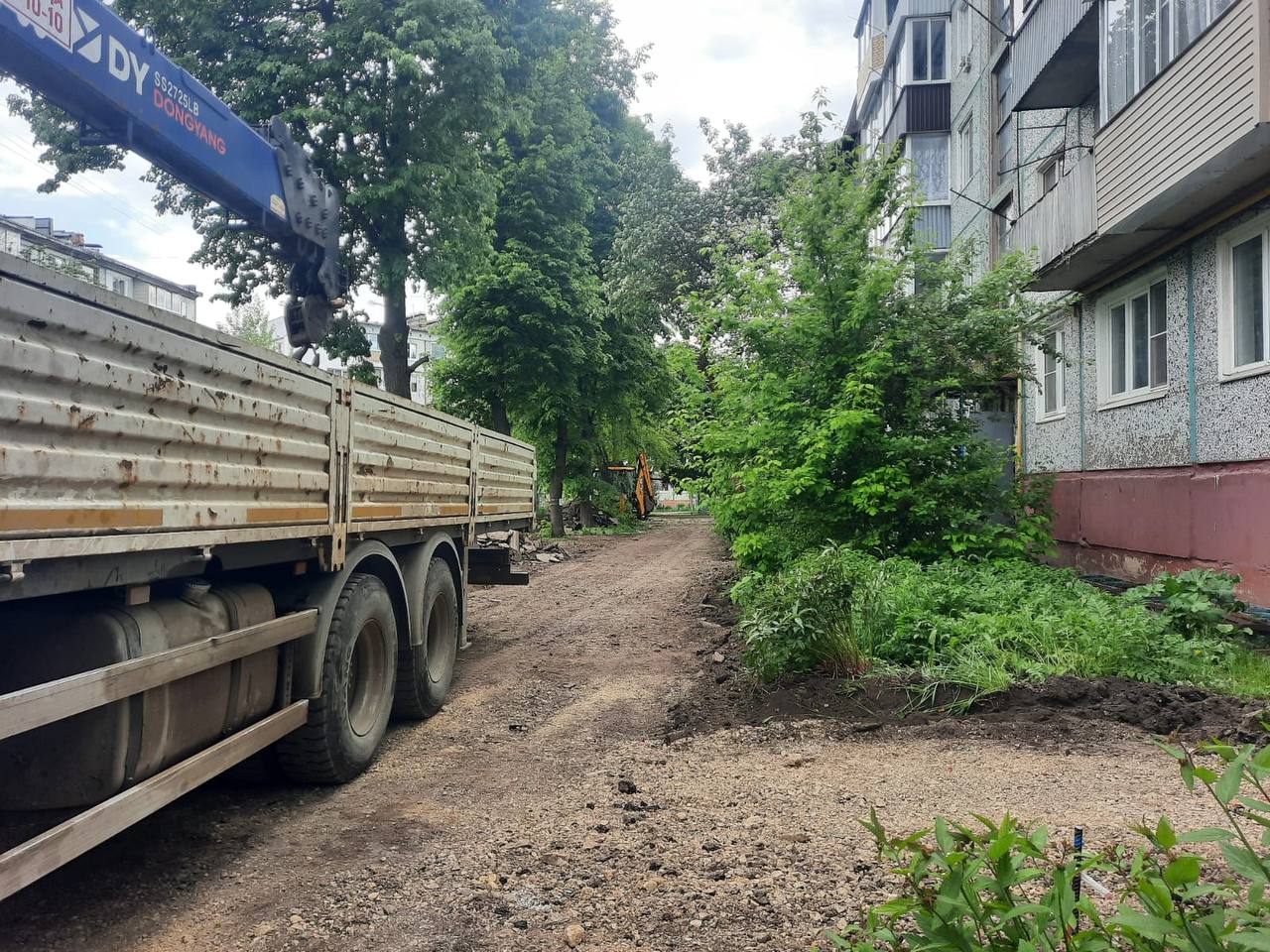 В Киреевске отремонтируют три дворовых территории