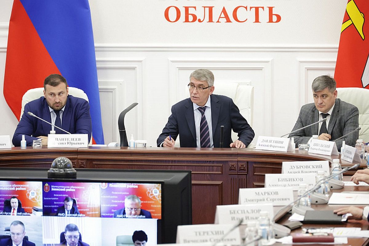 В Правительстве Тульской области обсудили состояние аварийности на дорогах