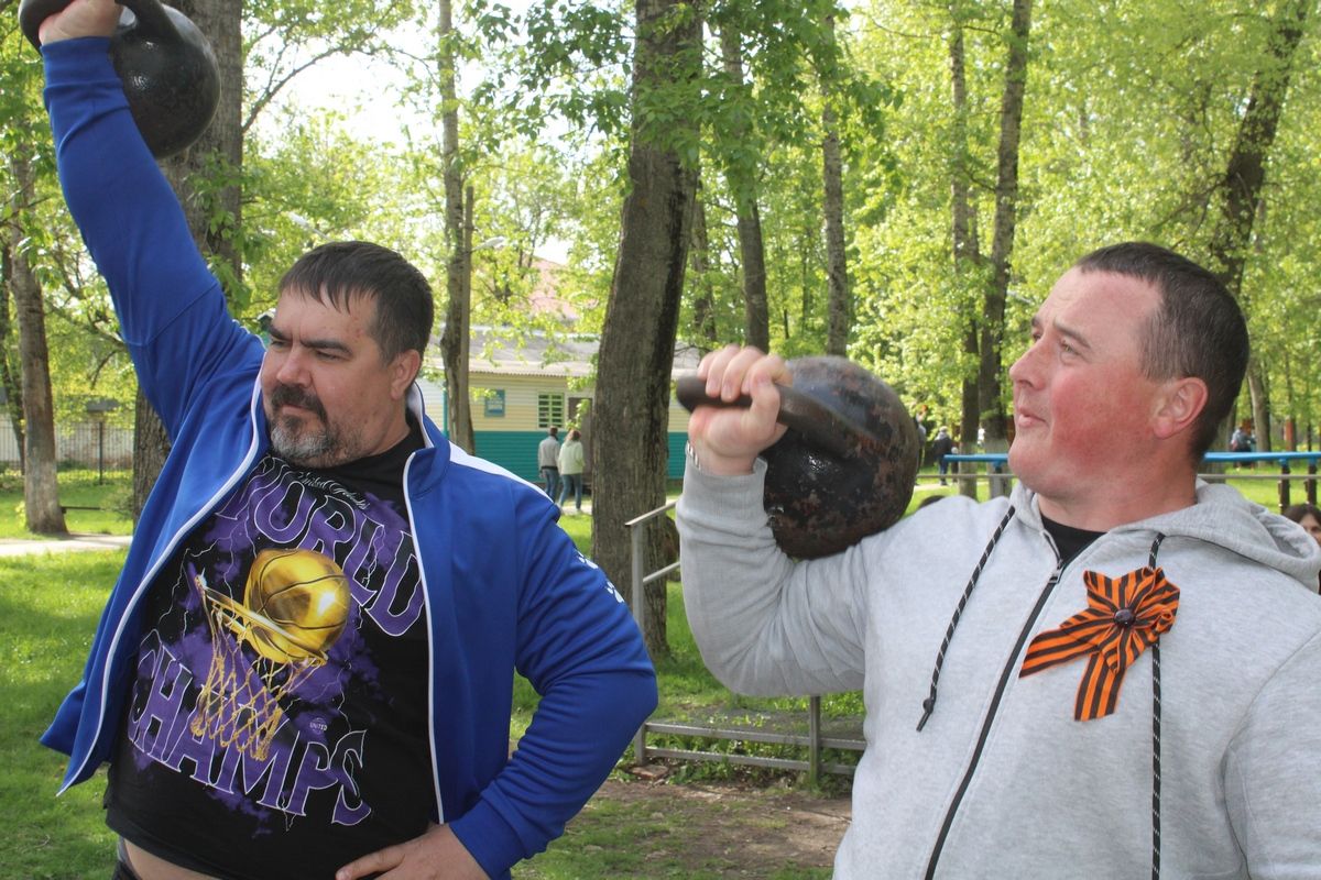 Как отметили День Победы в Киреевском городском парке. Фоторепортаж