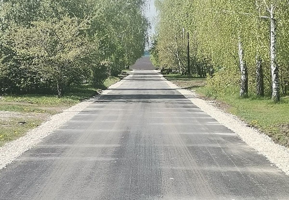 В Прогрессе завершили асфальтирование улицы Молодёжной