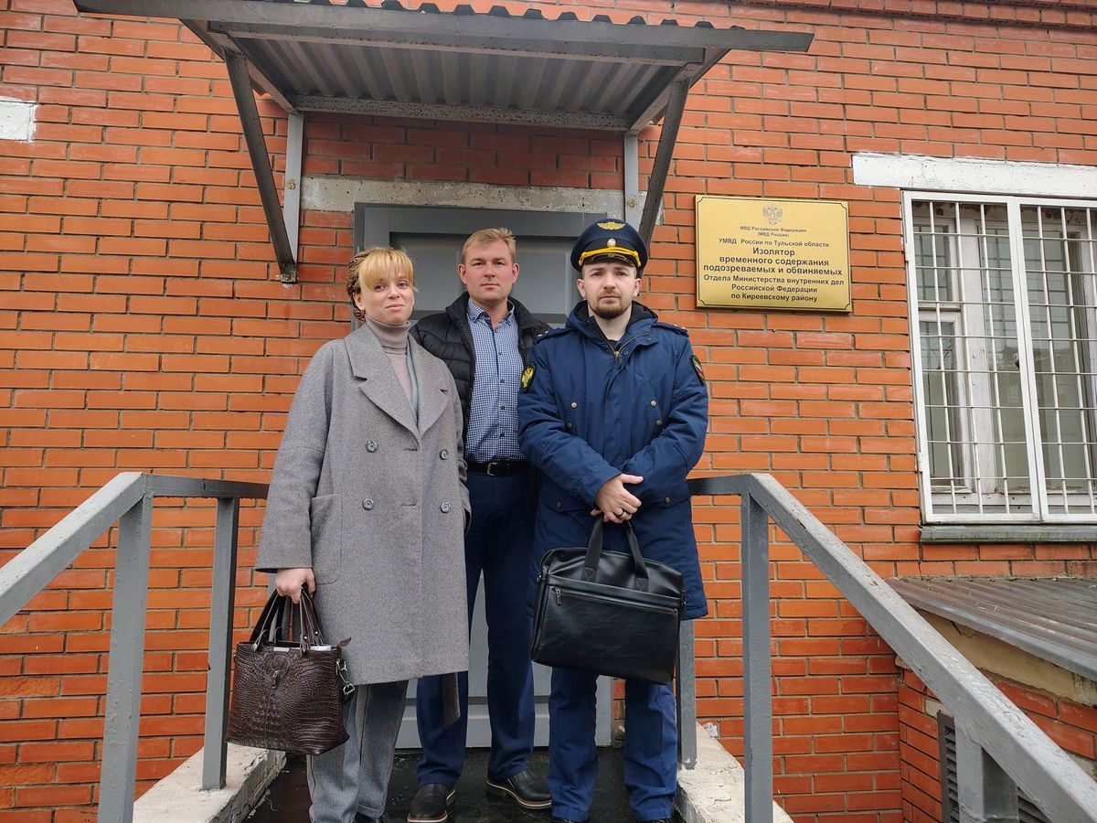Киреевская межрайонная прокуратура проверила изолятор временного содержания