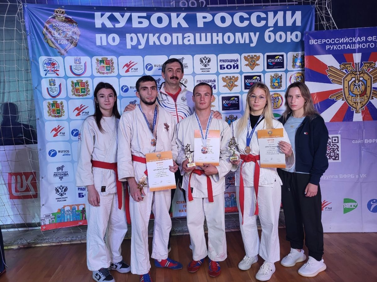 Киреевчанка стала третьей на Кубке России по рукопашному бою
