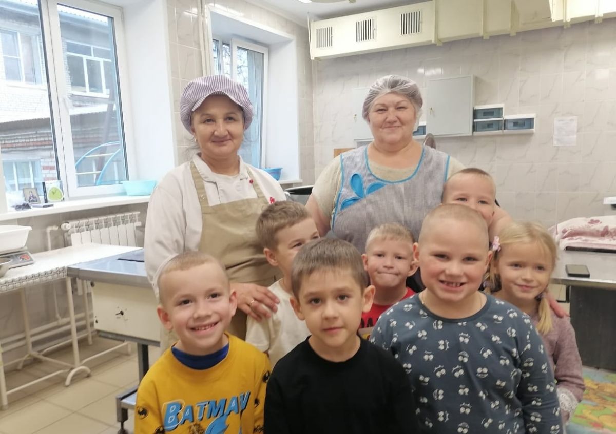 Киреевские дошкольники познакомились с профессией повара