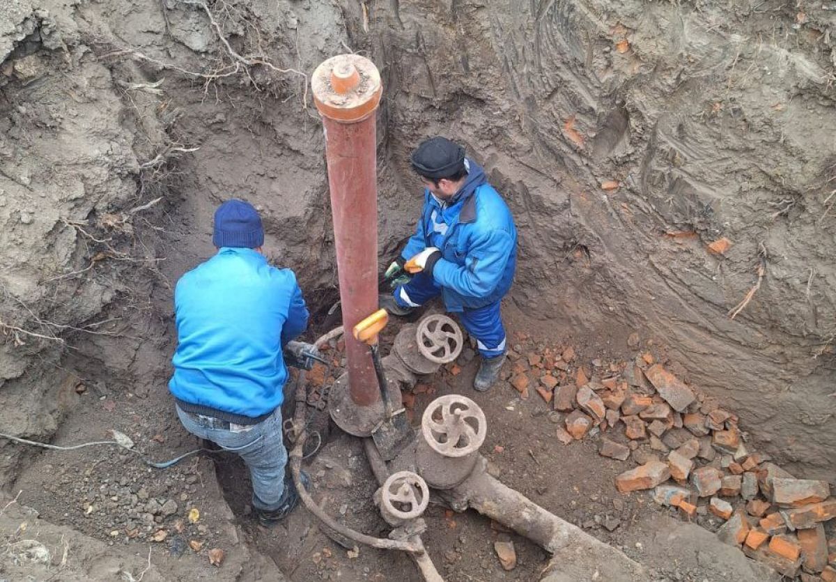 Сети водоснабжения обновили в Липках Сети водоснабжения обновили в Липках