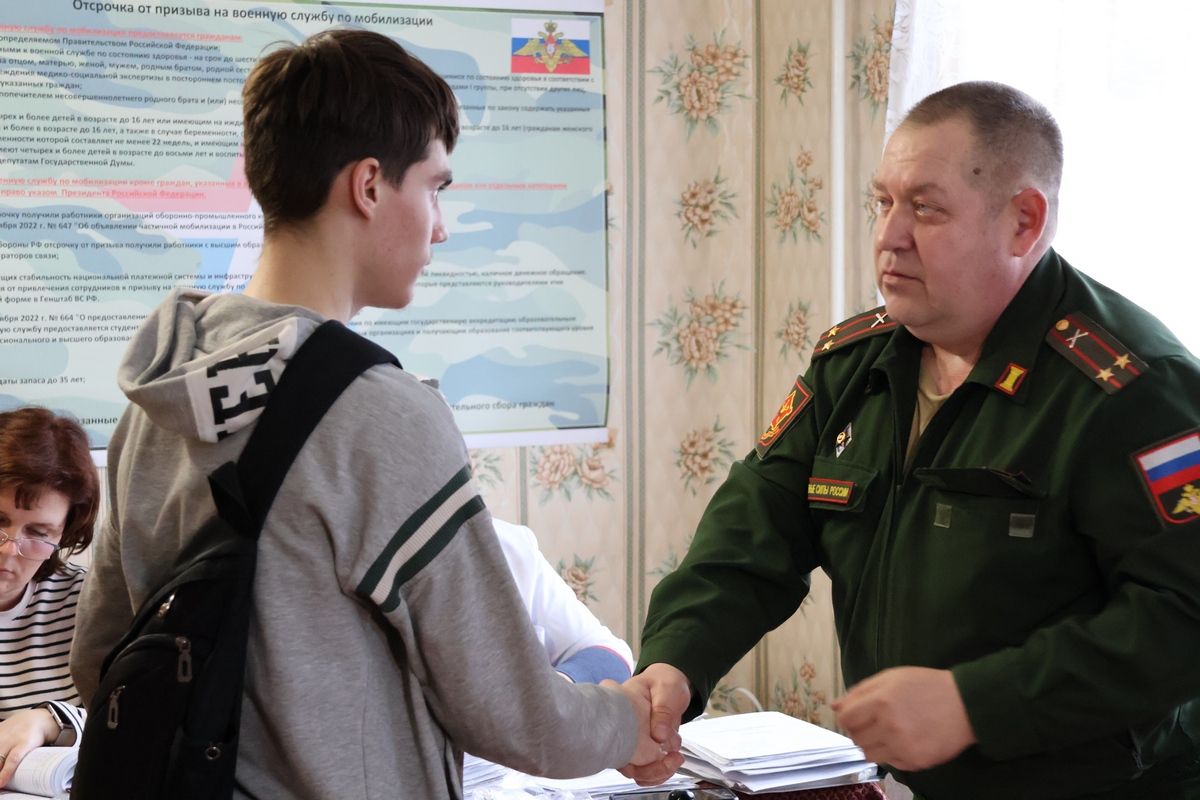 1 октября в Тульской области начнется осенний призыв