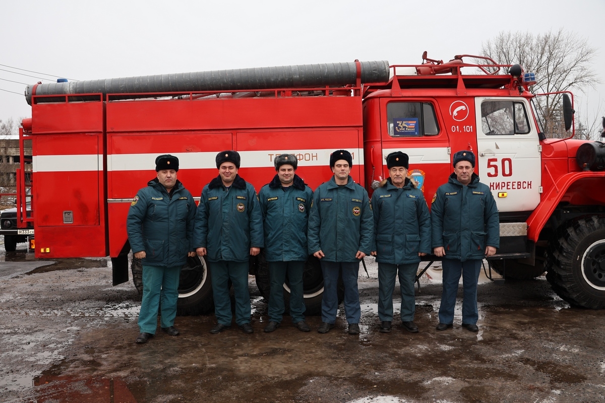 В Киреевском районе прошла проверка готовности спасателей к паводкоопасному периоду и пожароопасному сезону