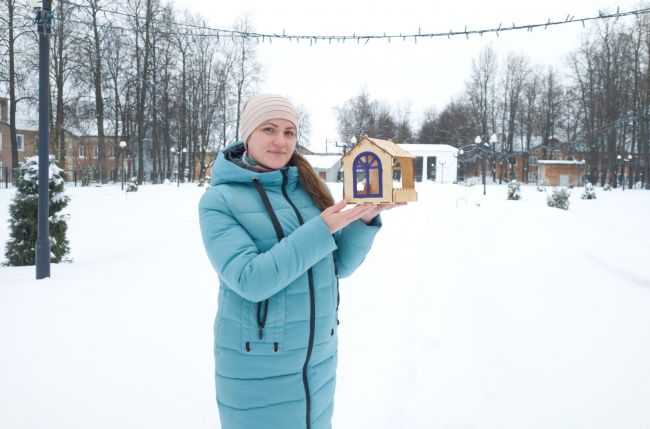 В Бородинском пернатым помогают пережить снежную зиму