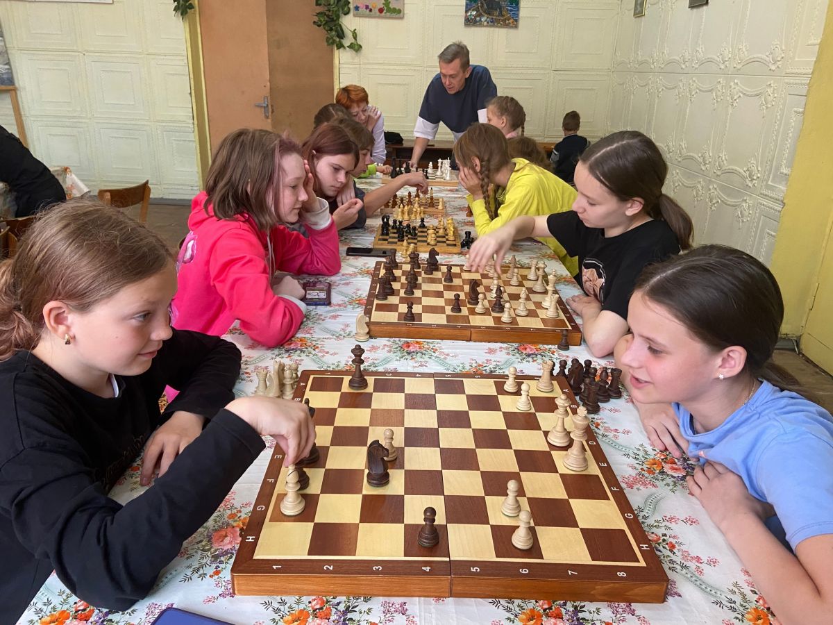 В Липковском досуговом центре - шахматные каникулы