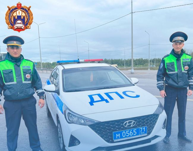 В Тульской области автоинспекторы оказали помощь водителю легковушки, у которой в движении отказали тормоза