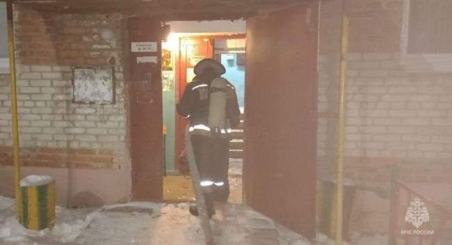 В Киреевске при пожаре погиб мужчина
