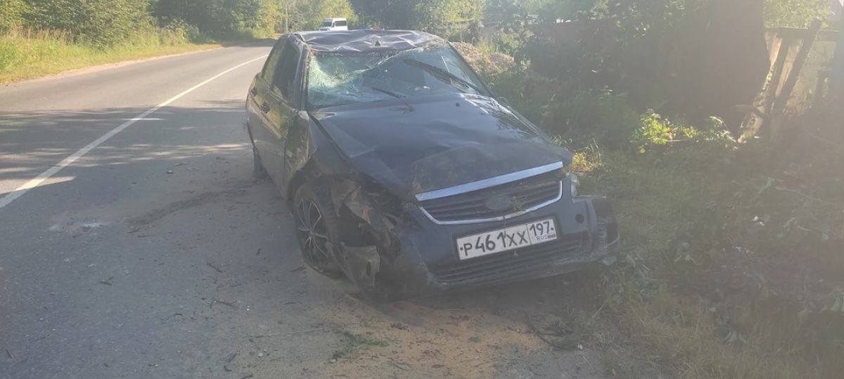 Водитель без прав стал виновником ДТП на автодороге Липки - Бородинский - Большие Калмыки