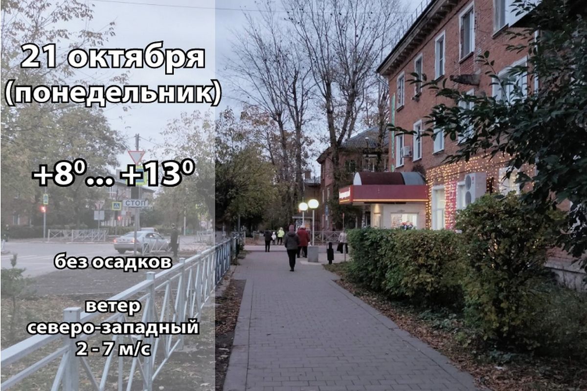 21 октября: погода в Киреевском районе и народные приметы дня