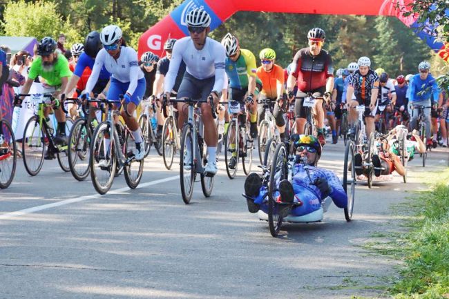 В Поленово в велозаезде участвовали более 1 000 спортсменов