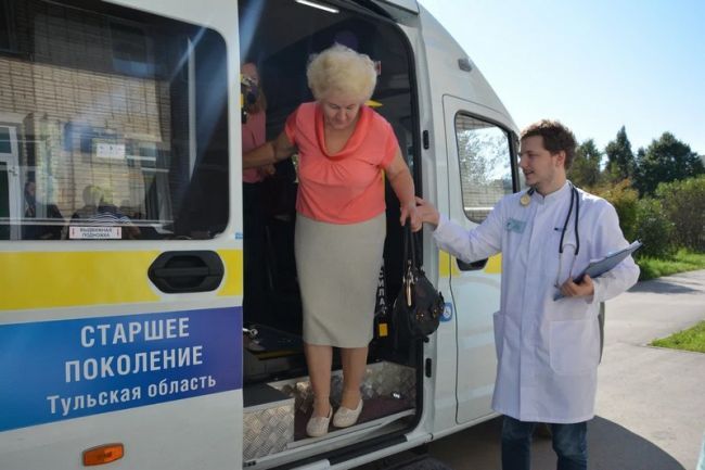Жители Киреевского района могут воспользоваться социальным такси для посещения учреждений здравоохранения