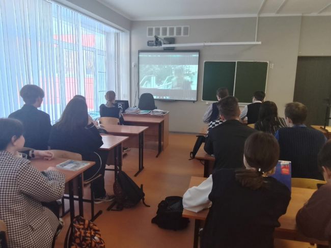 Учащиеся Киреевского центра образования № 2 посмотрели фильм «Василёк»