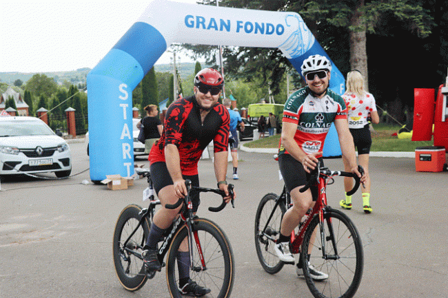 В Тульской области прошел массовый велозаезд Gran Fondo