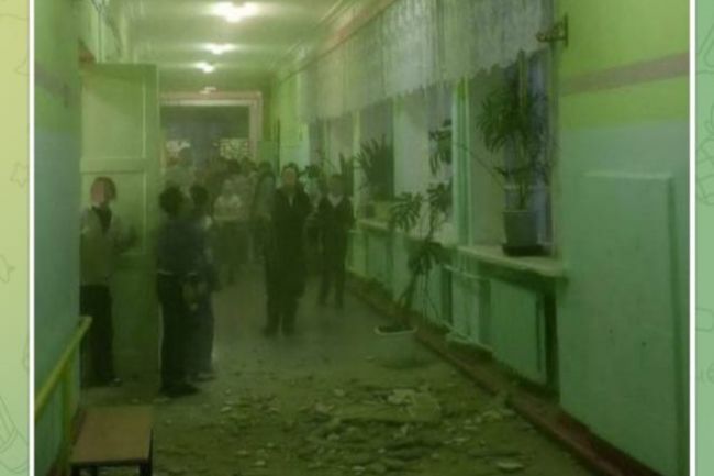 Прокуратура проверила школу в связи с обрушением потолка