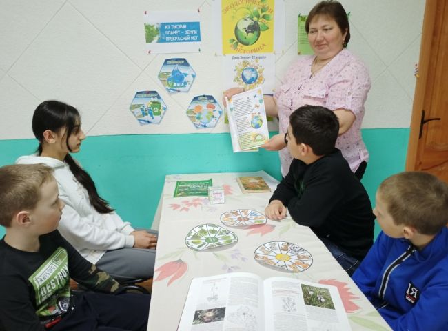 Дети узнали об истории и традициях Дня Земли