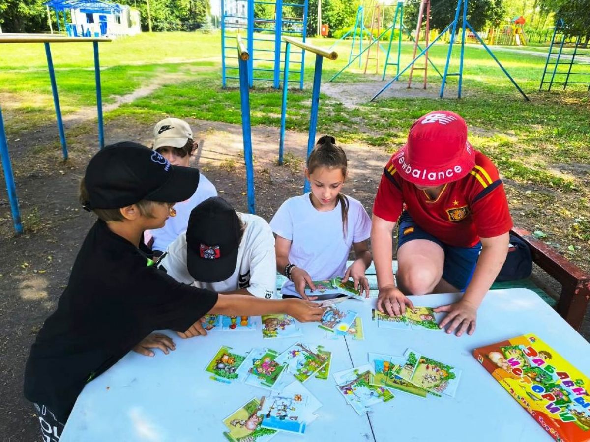 В парке прошел день настольных игр