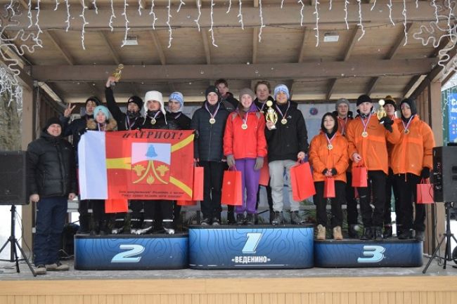 Куркинцы - призеры турнира по зимнему полиатлону