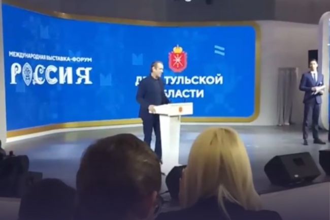 Уроженец Тулы Владимир Машков посетил День Тульской области на выставке-форуме «Россия»