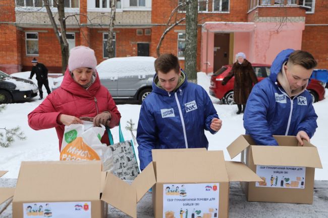 Волонтеры Тулы организовали выездной сбор гуманитарной помощи для участников СВО