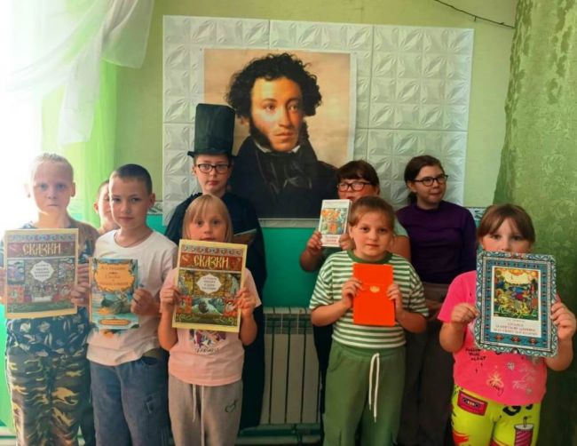 Дети совершили путешествие по сказкам Пушкина