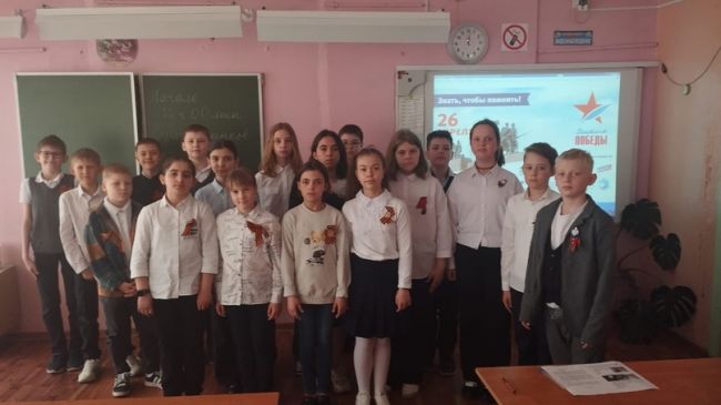 Школьники присоединились к акции «Письма Победы»