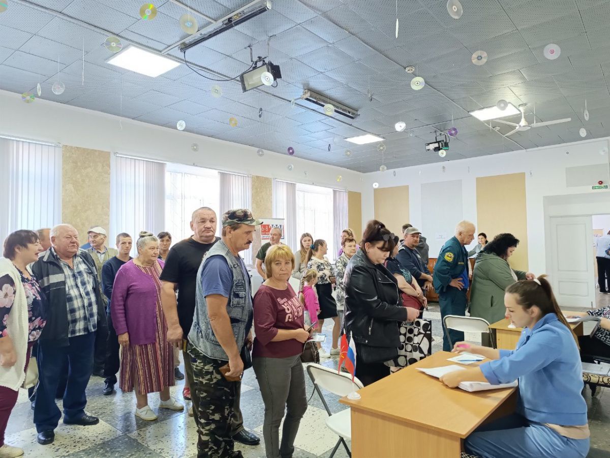 В Тульской области явка избирателей по состоянию на 15.00 7 сентября составила 30,67 %