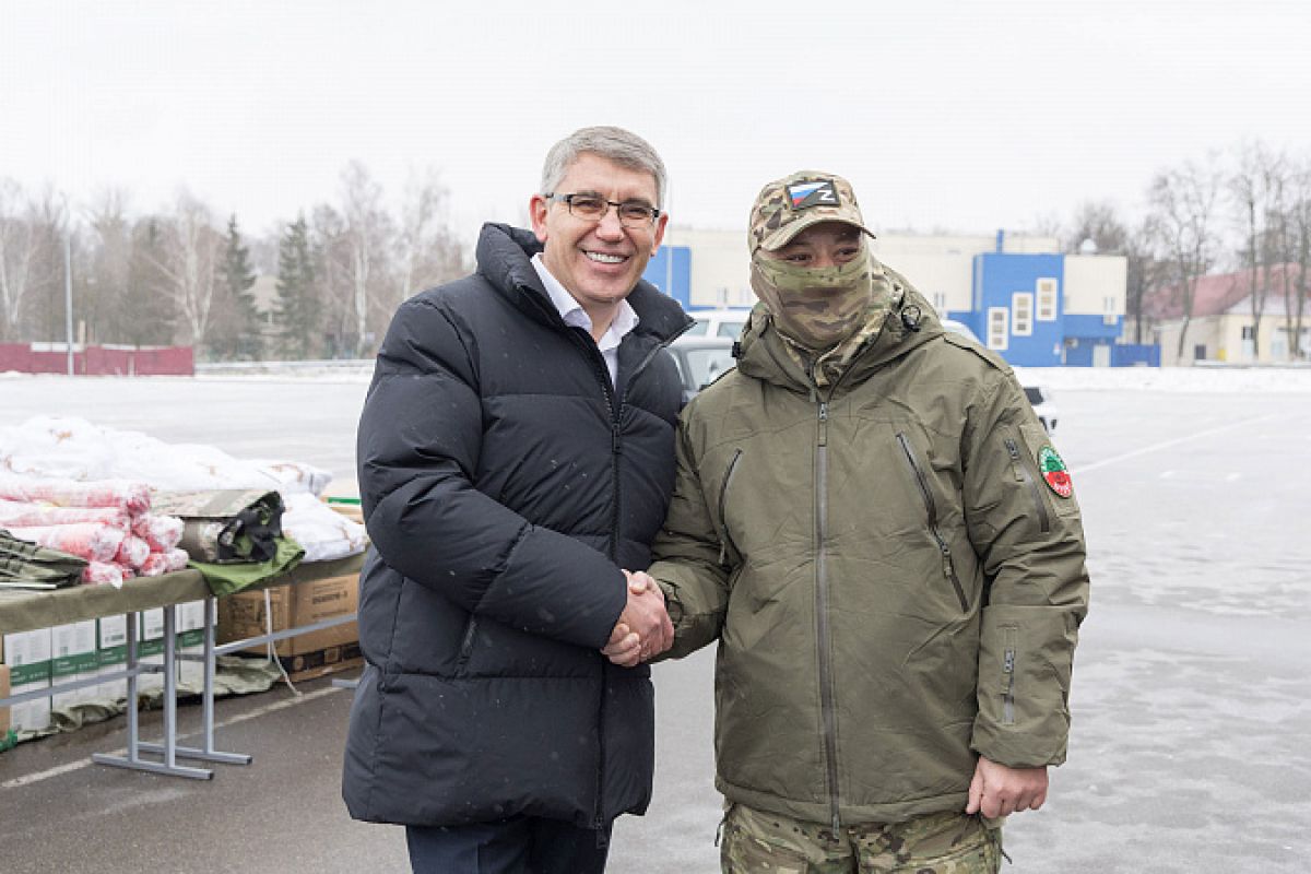 Тульская область передала военнослужащим новую партию техники и оборудования