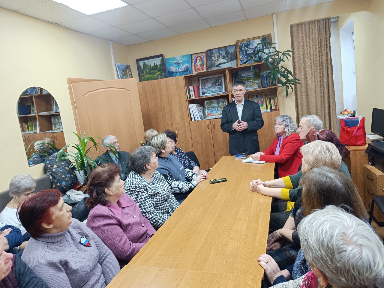 В Союзе пенсионеров избрали председателя В Союзе пенсионеров избрали председателя