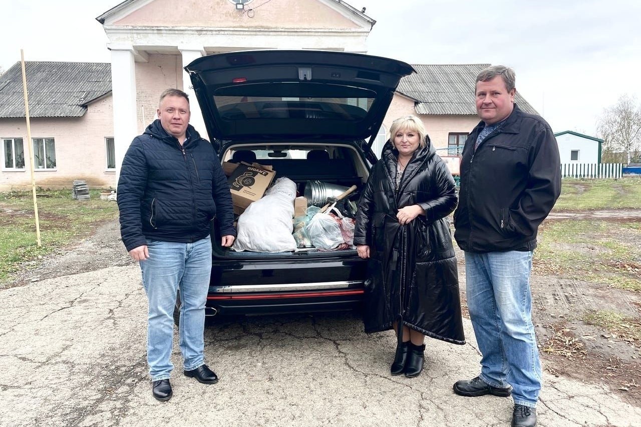 Новомосковские сельчане оказывают помощь бойцам спецоперации