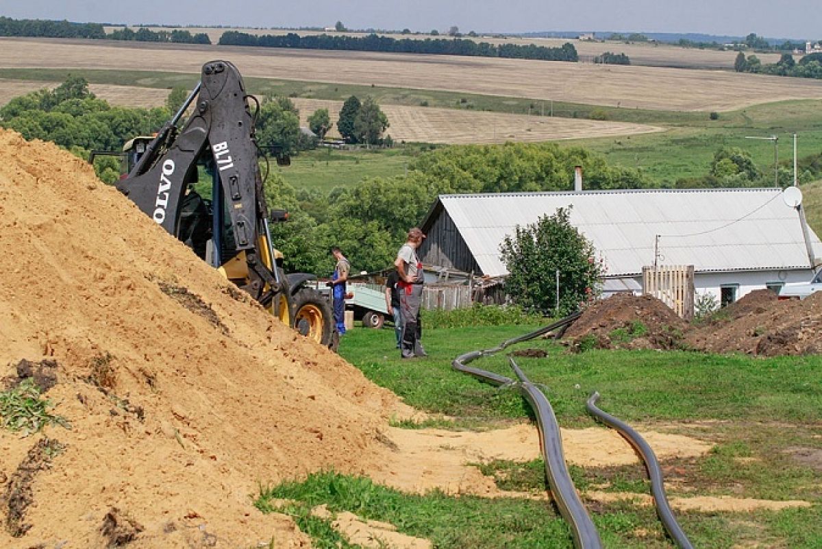 В Куркинском районе продолжается масштабная программа газификации В Куркинском районе продолжается масштабная программа газификации