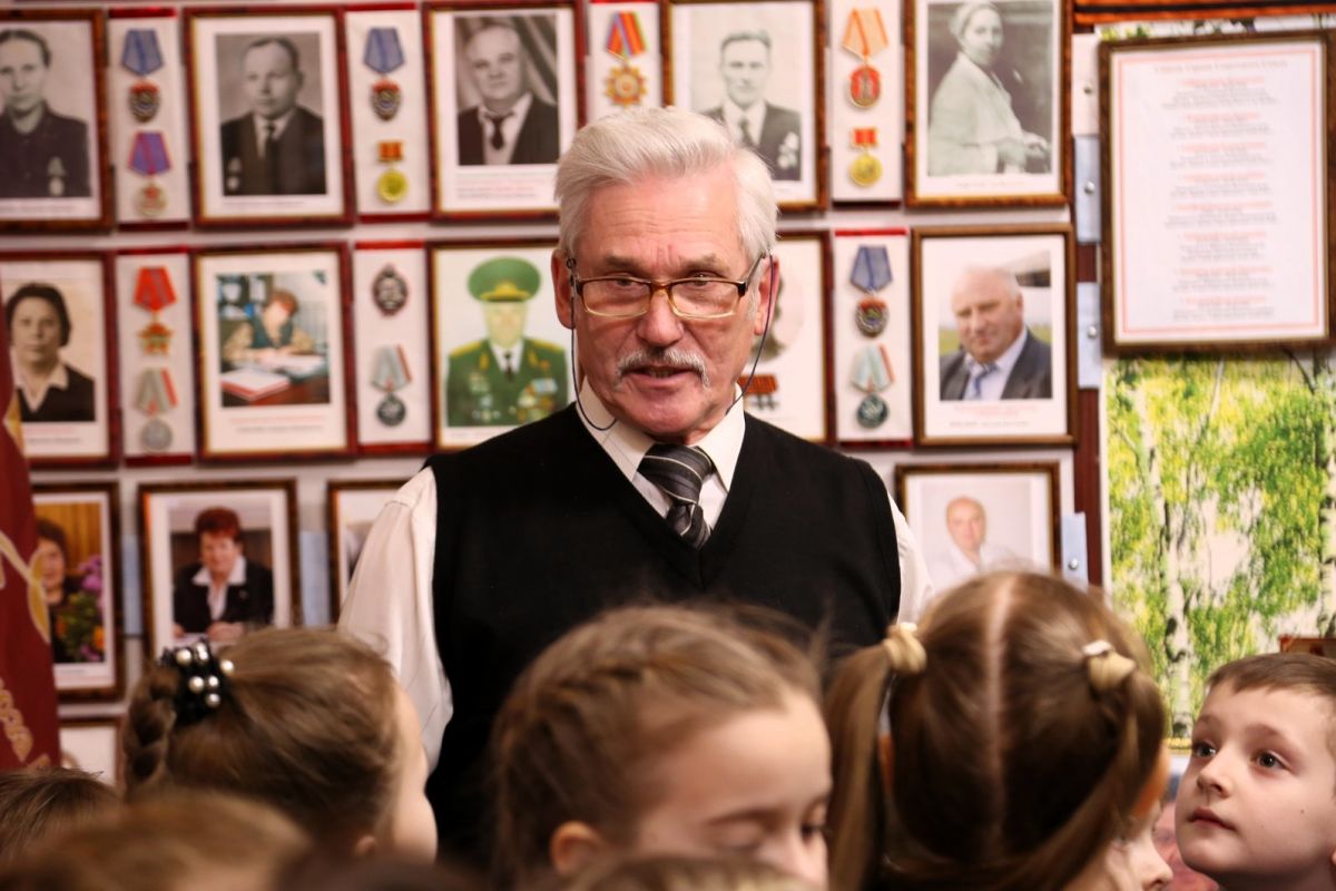 Виктор Захаров: Дети воочию видят свидетельства подвигов Виктор Захаров: Дети воочию видят свидетельства подвигов