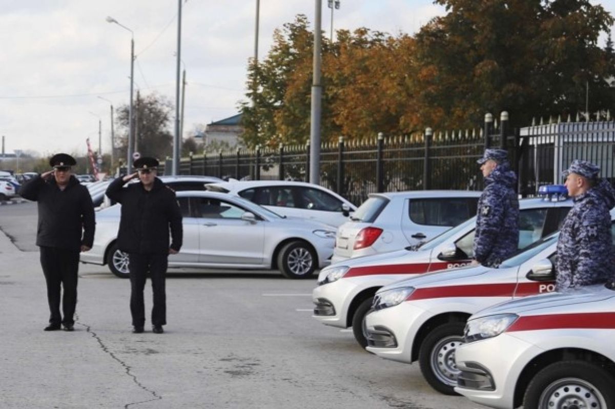 Новые служебные автомобили получили подразделения вневедомственной охраны Росгвардии в Туле